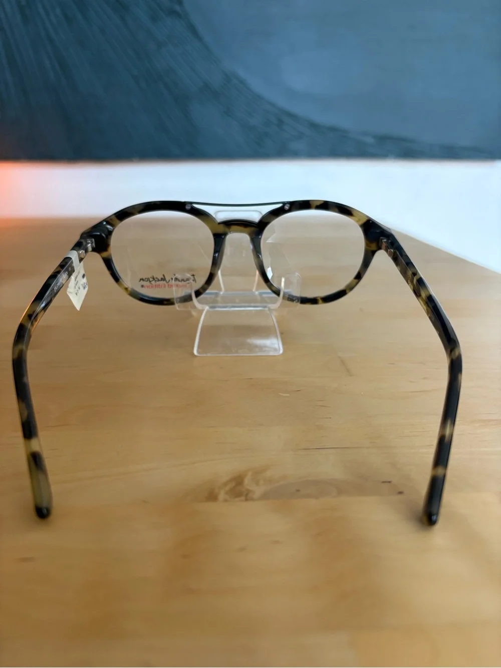 Randy Jackson Limited Edition X131 Tokyo Tortoise Round Double Bridge Eyeglasses